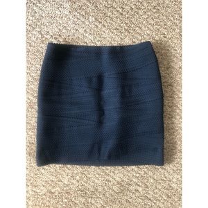 Navy skirt